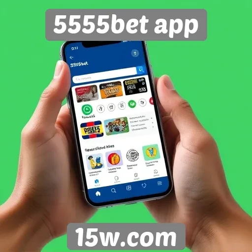 Experiência do usuário em dispositivos móveis no 5555bet app
